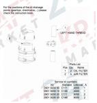 Набор воздушного и масляного фильтров Oil Filter / Air filter kit RXD